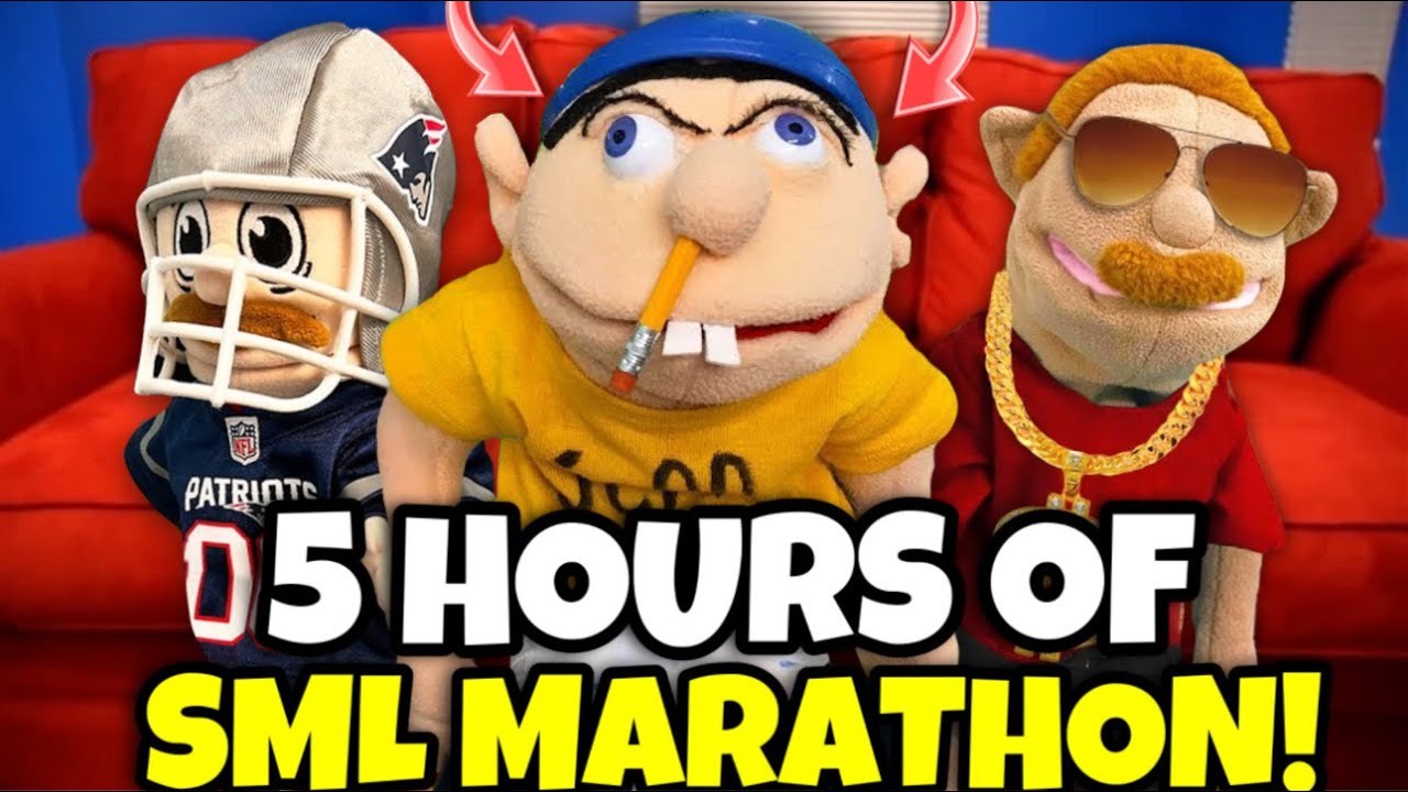 *5 HOURS* OF SML MARATHON! (FUNNIEST JEFFY VIDEOS)