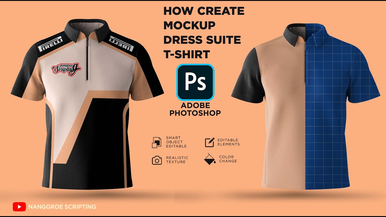 Dress T Shirt Mockup Short Mockup Tutorial | Photoshop Mockup Tutorial
