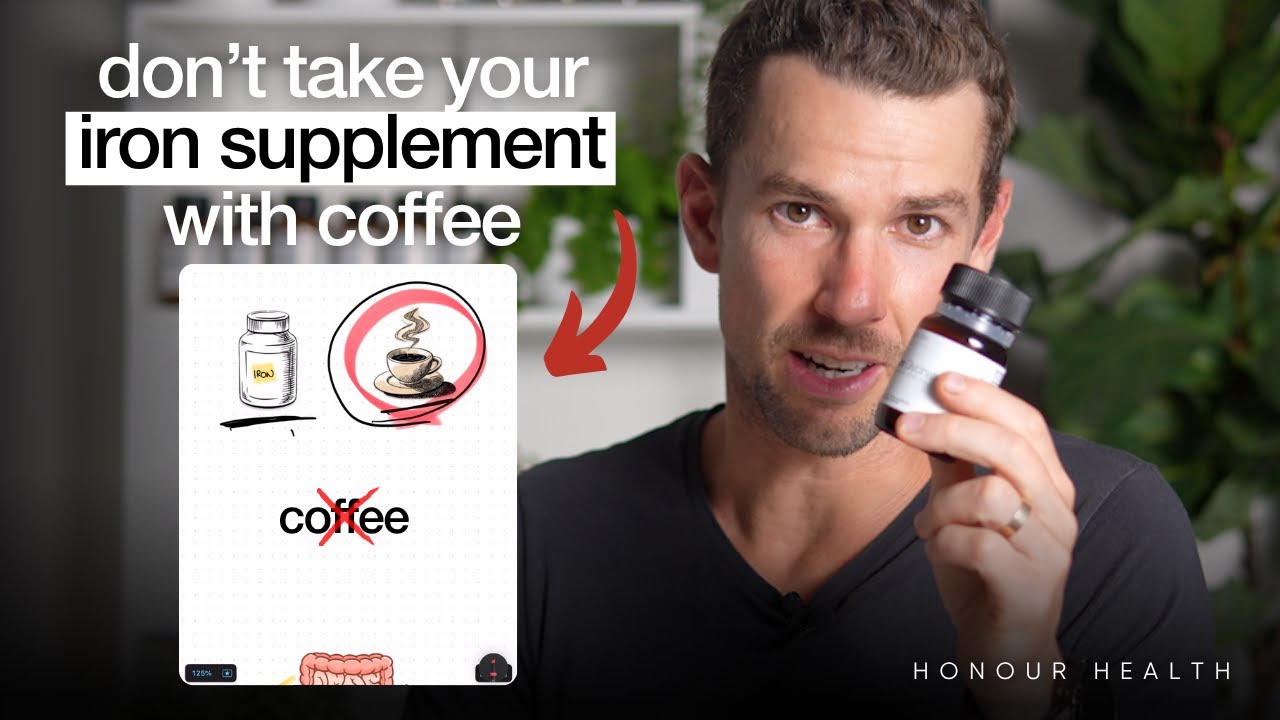 Coffee Can Block The Absorption of Iron Supplements