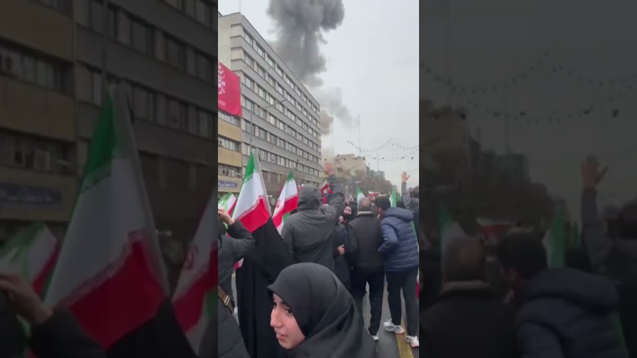Israel lanza un ataque cerca de una protesta propalestina en Teherán