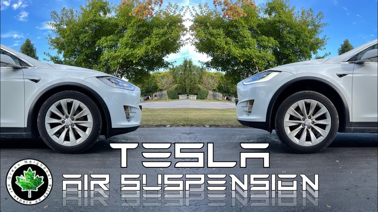 Адаптивная пневматическая подвеска Tesla: регулировка дорожного просвета