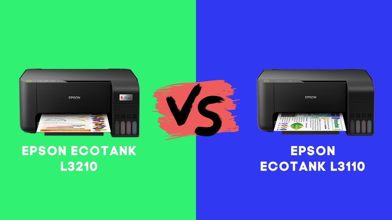 Perbandingan Printer Epson EcoTank L3210 vs L3110, mana yang terbaik? | Specs Comparison