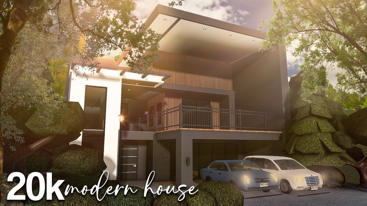 Bloxburg | 20k Modern House | Roblox | Housebuild