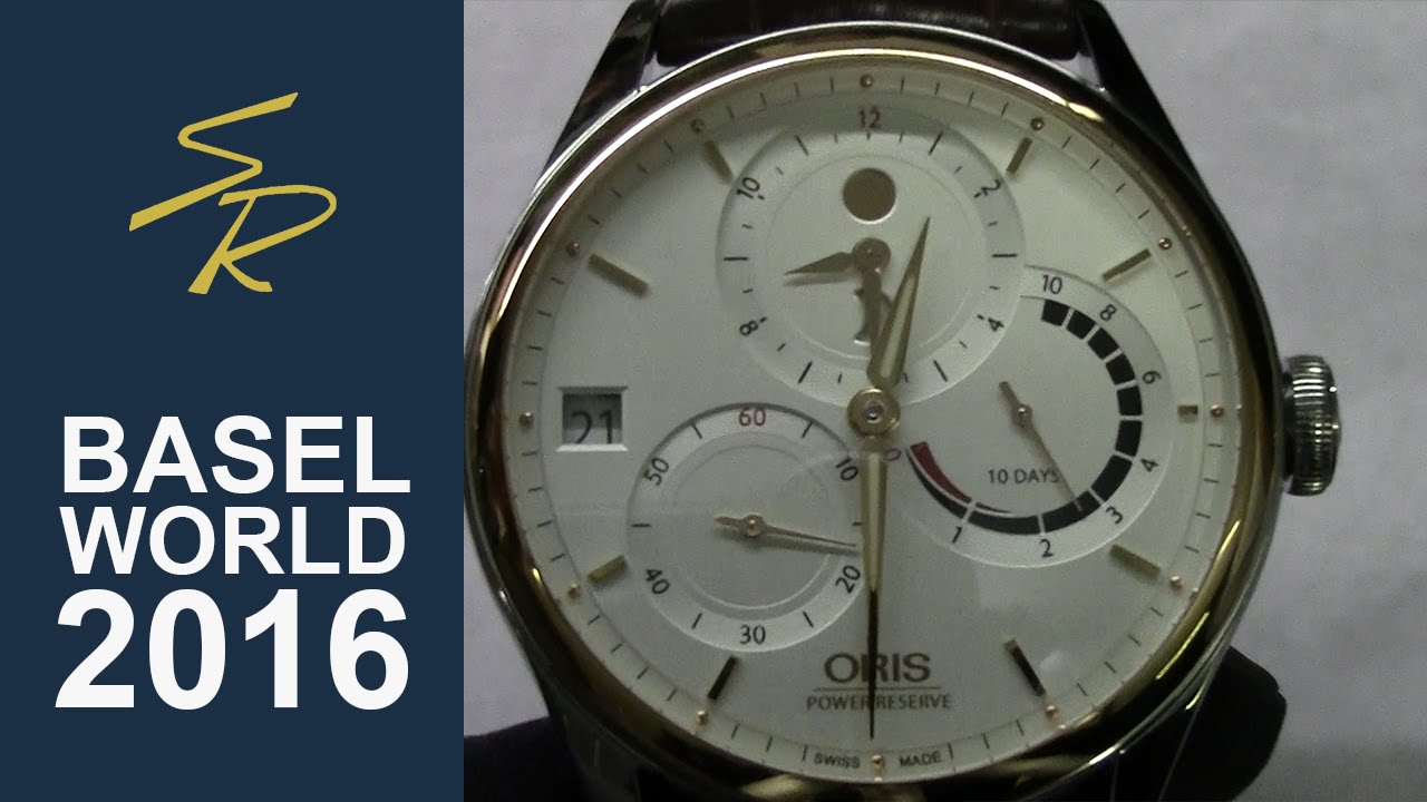 Oris 112 Calibre Manufacture Dual Time Power Reserve Baselworld 2016