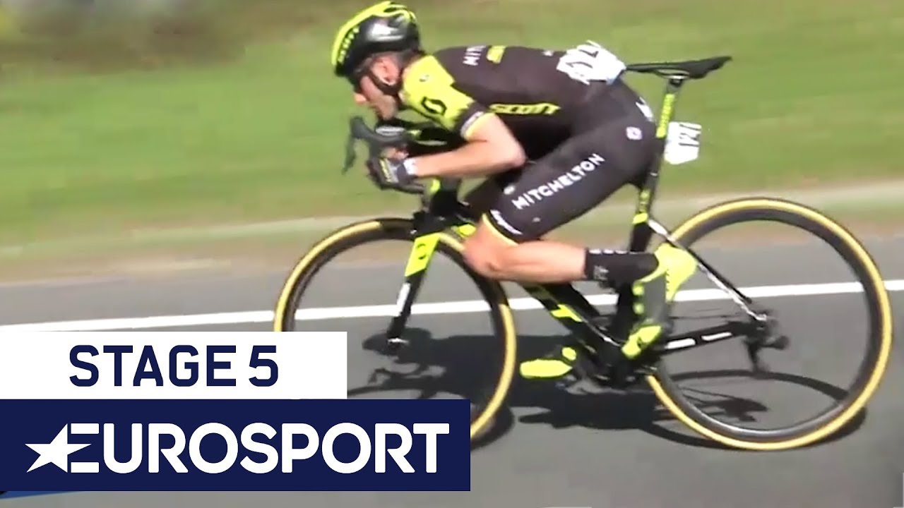 Tour du Pays Basque 2018 | Stage 5 Riders Reach 100kph! | Cycling | Eurosport