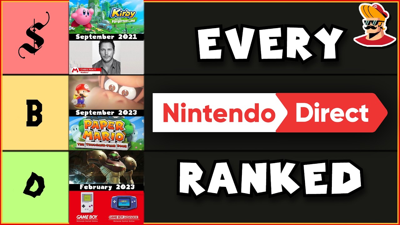 I Ranked Every Switch-Era Nintendo Direct (ft. 