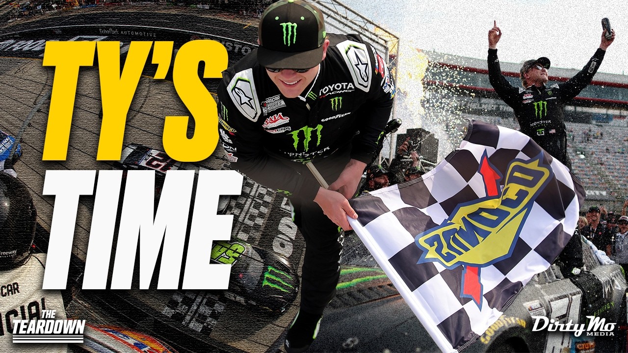 Ty Gibbs Breaks Through for his First Career Cup Win!