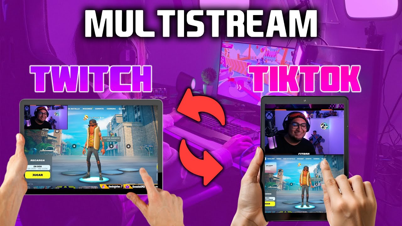 Cómo Hacer Multistream en Twitch y Tiktok con OBS 2024