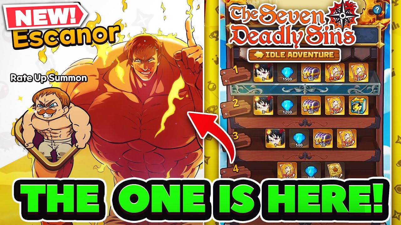THE ONE ESCANOR IS ABSURD! 1st Anniversary UPDATE! | 7DS: Idle Adventure!