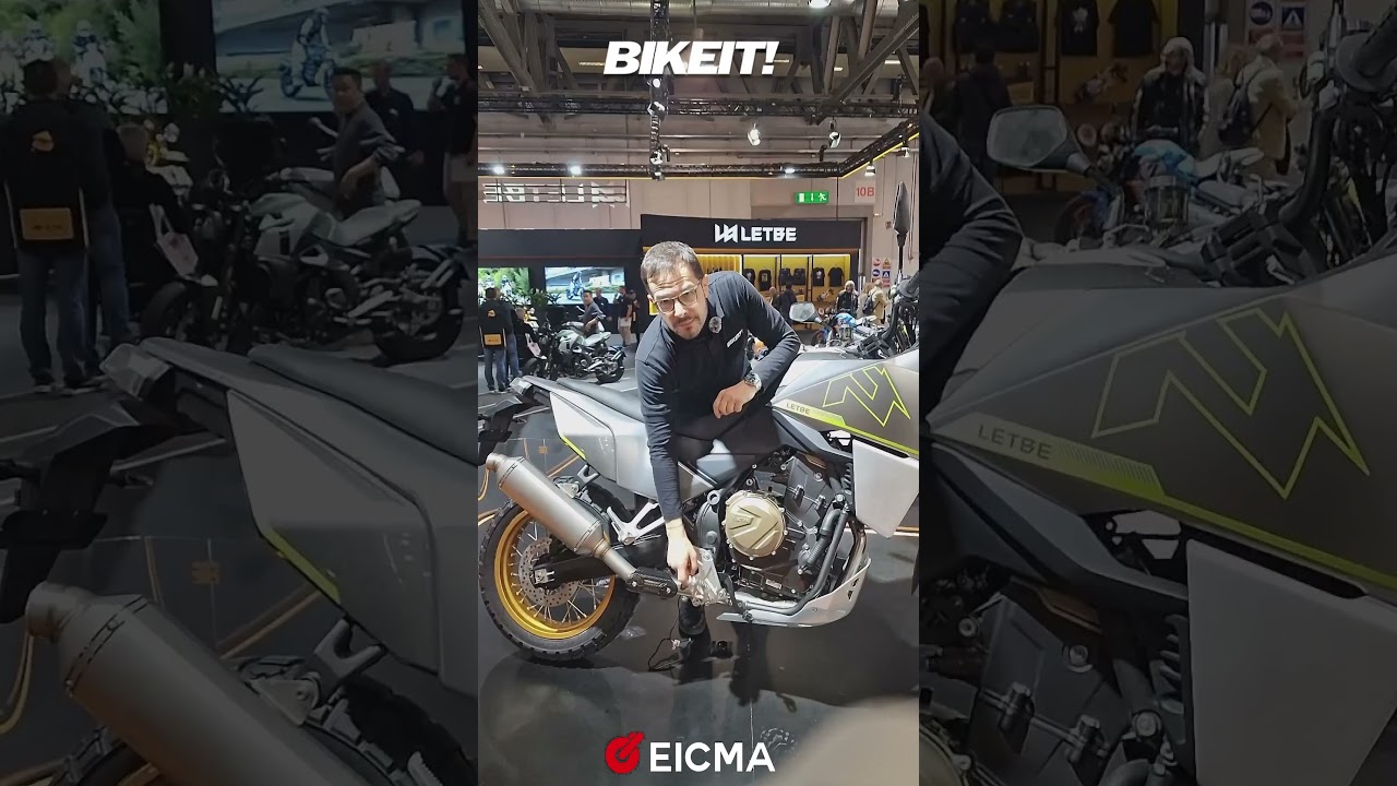 LETBE Concept Adventure 800 - &Pi;&rho;ώ&tau;&eta; &mu;&alpha;&tau;&iota;ά &sigma;&tau;&eta;&nu; EICMA 2025 - BIKEIT.GR #letbe #bikeit #eicma2025