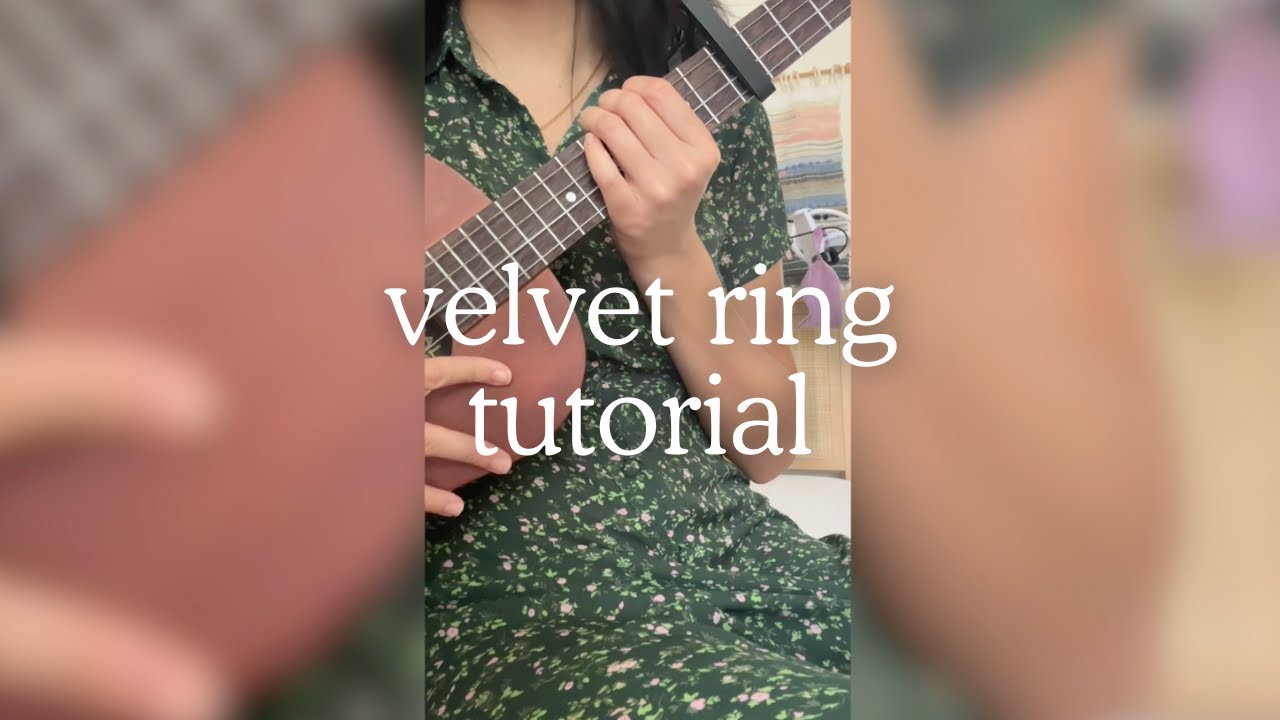 Velvet Ring - Big Thief Ukulele Tutorial (Fingerpicking & Chords)