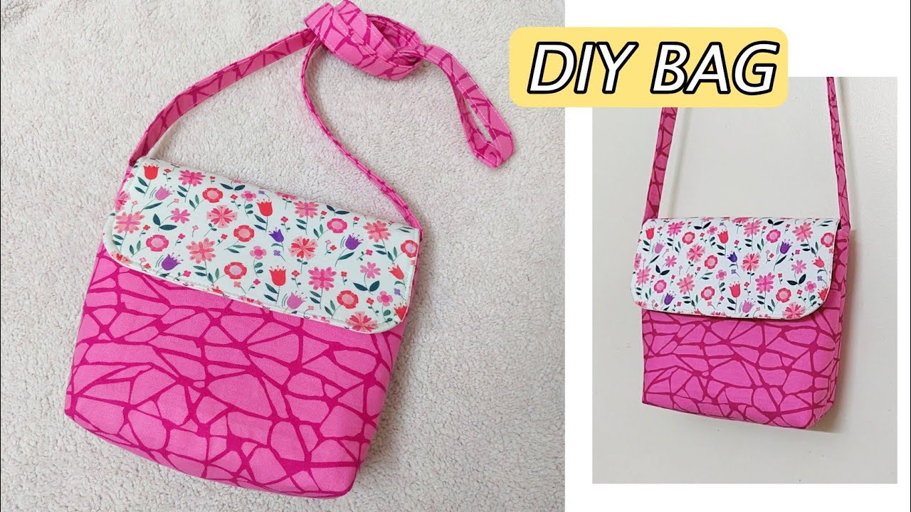 How To Sew Crossbody Bag | Simple And Easy Tutorial