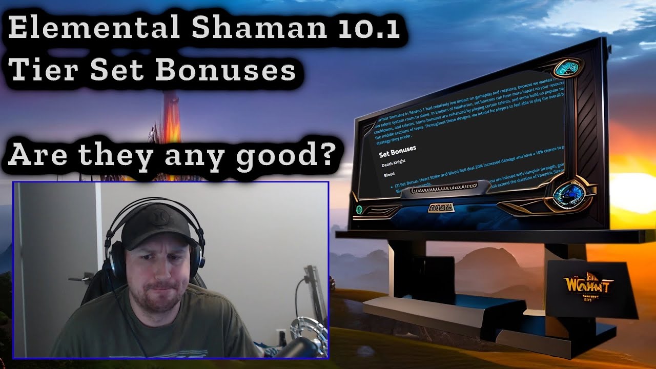 WoW Elemental Shaman - 10.1 Tier Set Bonus Revealed!