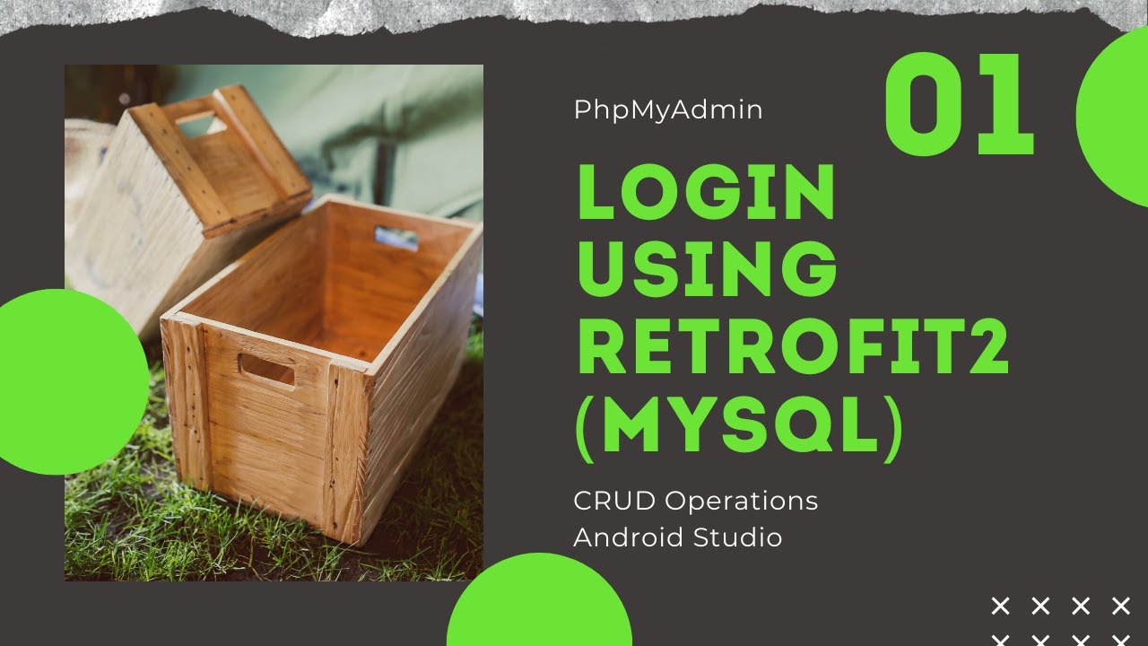 PART 1 Login MySql Database using Retrofit 2020 LATEST Series (Android Studio)