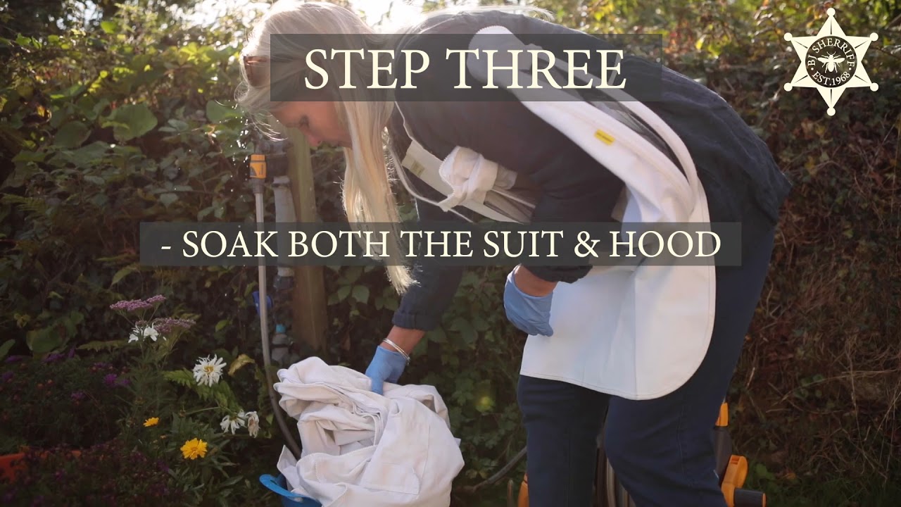 BRITISH BEEEKEEPING - #3 BJ SHERRIFF BEEKEEPING CLOTHING CARE