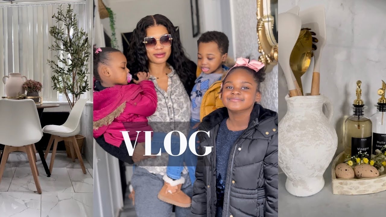 VLOG | WEEKEND EN FAMILLE | IDÉE DÉCO CUISINE UPDATE | RECETTE DÉLICIEUX | VRAI VIE DE FAMILLE