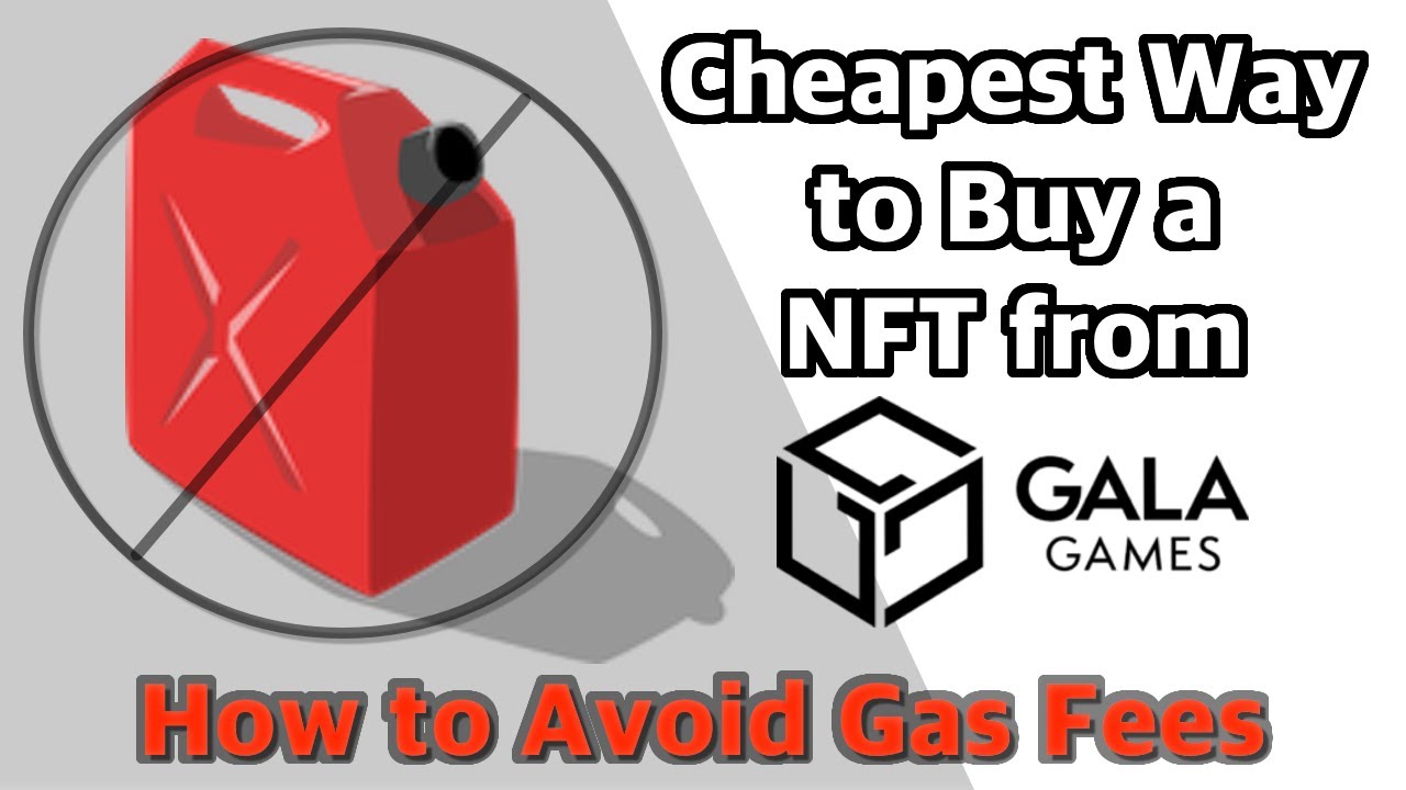 How to Avoid ETH Gas Fees when Buying NFTs from Gala Games Store | Save +$30 on gas fees