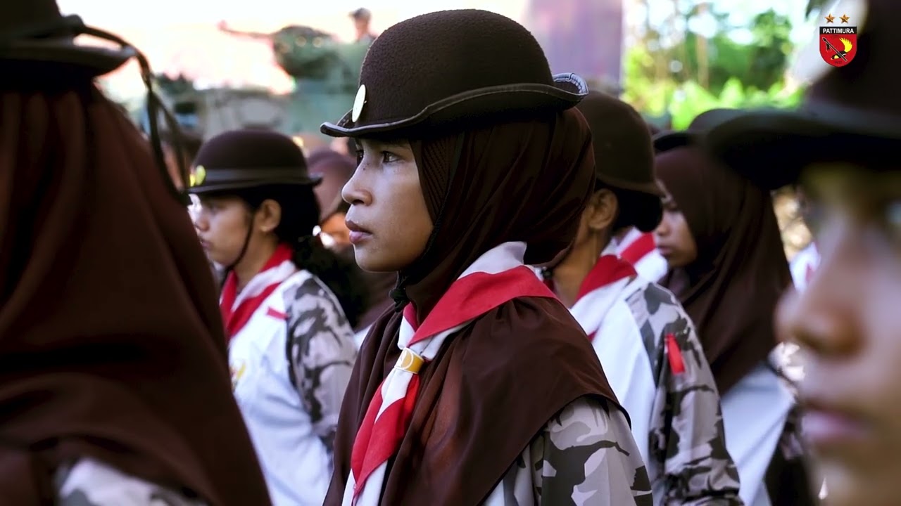 Upacara Pembukaan Persami KKRI Gel III TW IV TA 2025 di Wilayah Kodam XV/Pattimura