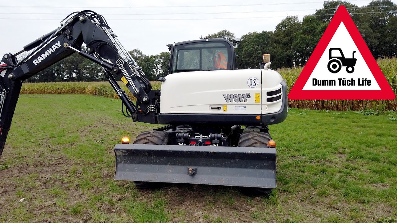 Service am Bagger - Stefan wartet Yanmar  B110W | Dumm Tüch Life