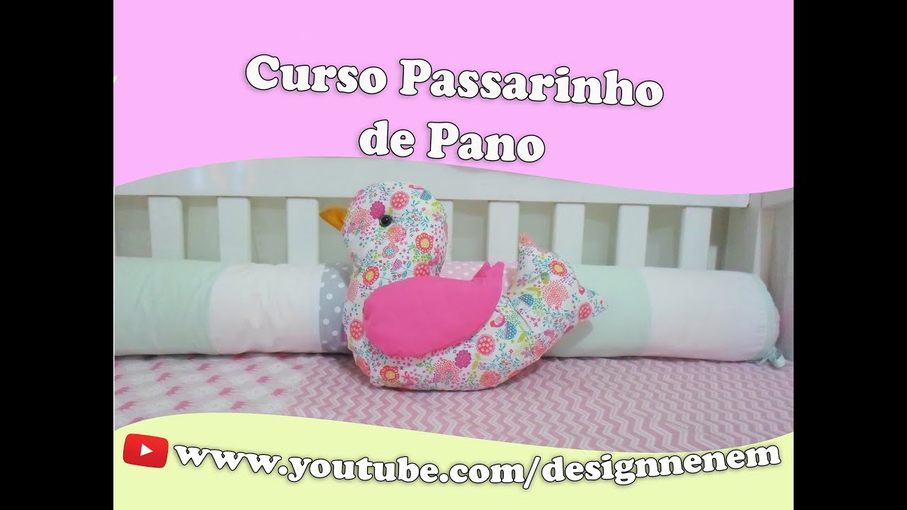 Como fazer passarinho de pano