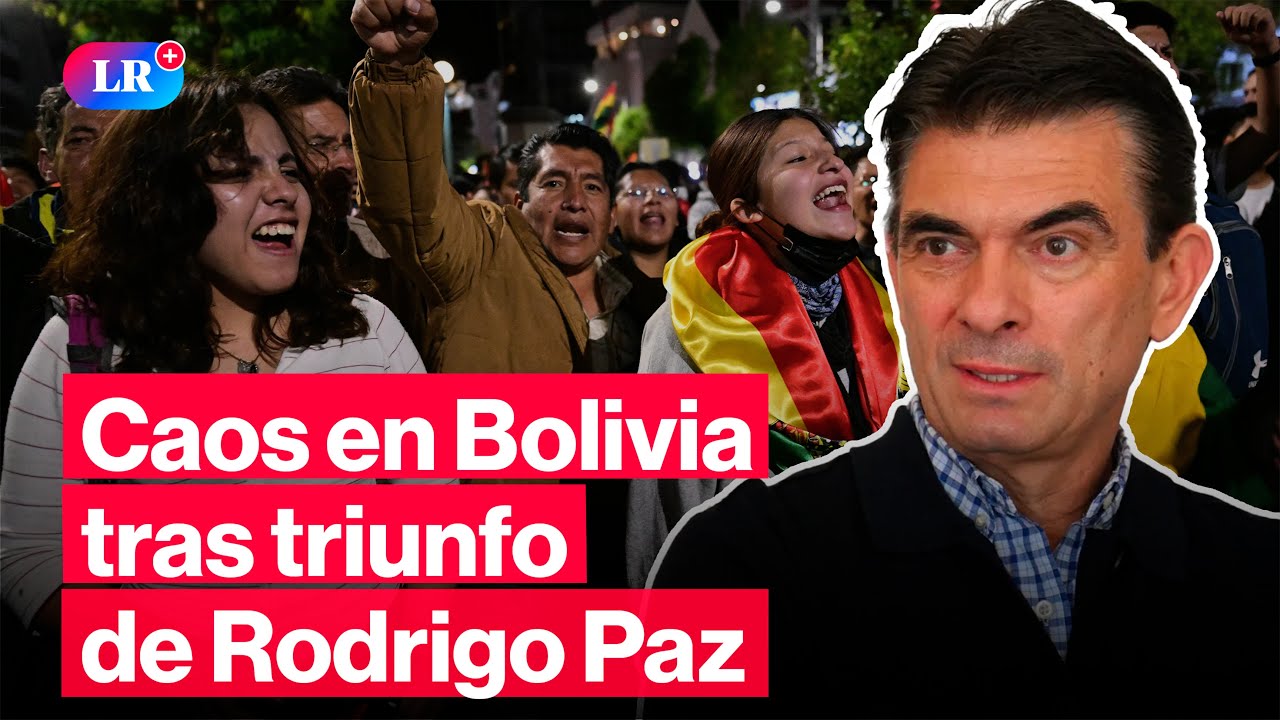Ola de PROTESTAS en BOLIVIA tras la victoria de RODRIGO PAZ | #LR