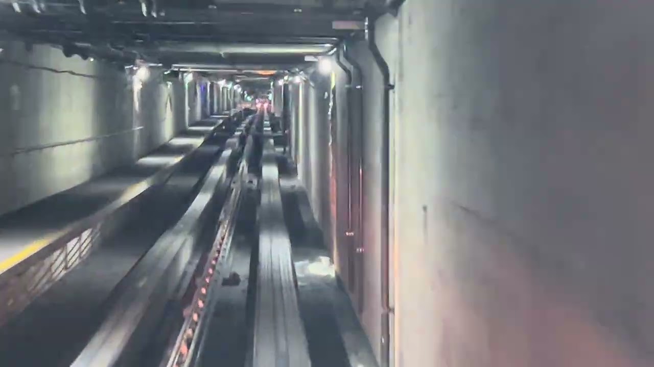 EPIC SOUNDING PROCESSORS! Denver Airport Train Round Trip Between Concourses C & A