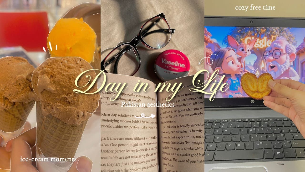 Aesthetic day in Pakistan | Calm Journaling, Breakfast and Quite movie break Vlog 💗