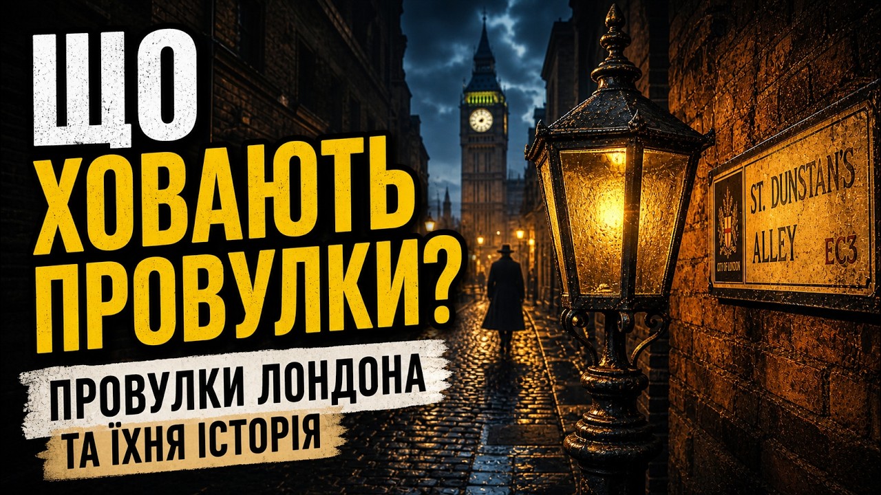 Провулки Лондона та їхня історія