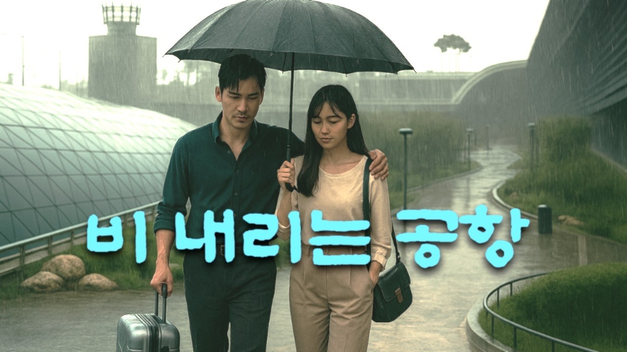 비내리는 공항 - 팝 발라드 트롯