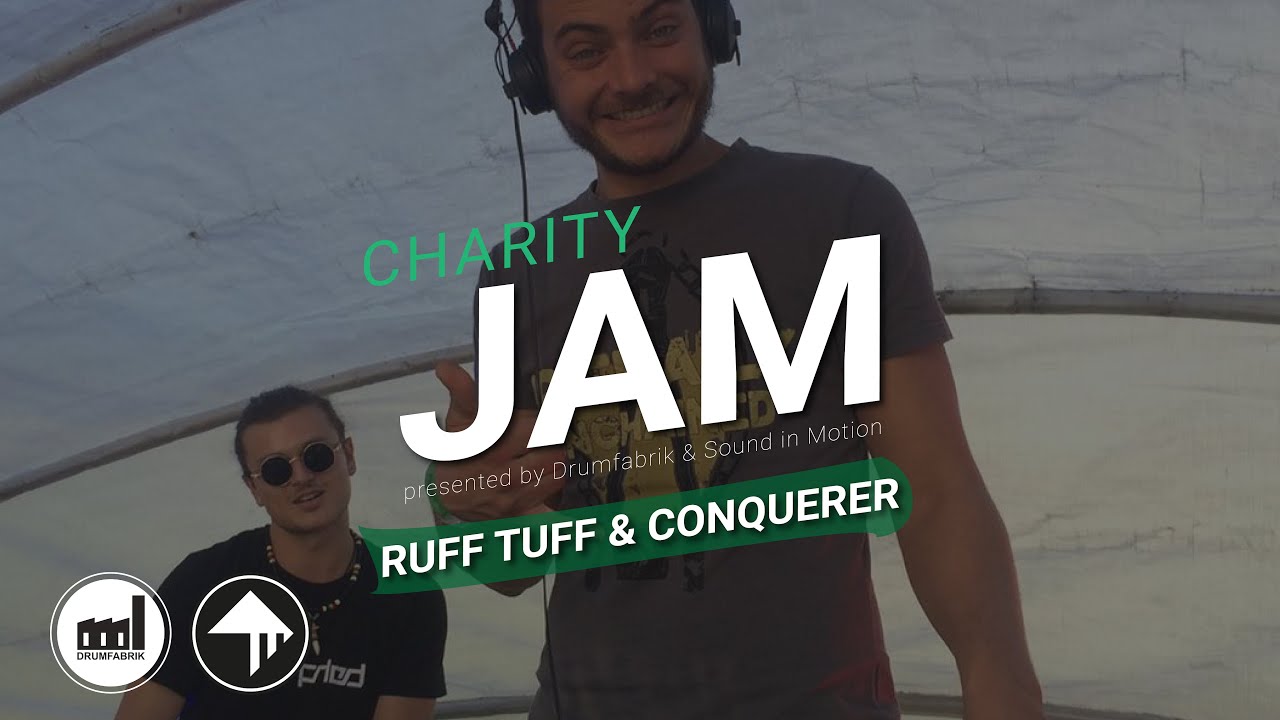 Charity Jam #7 - RUFF TUFF & CONQUERER - DJ Set at Club Spielplatz Linz (pres. by Drumfabrik & SIM)