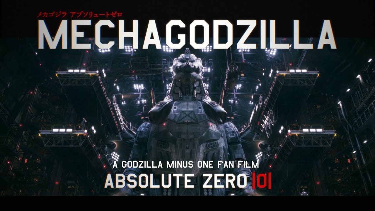 『メカゴジラ|0|』 (MechaGodzilla |0| - Absolute Zero) - Minus one Fan Short Film made in Blender