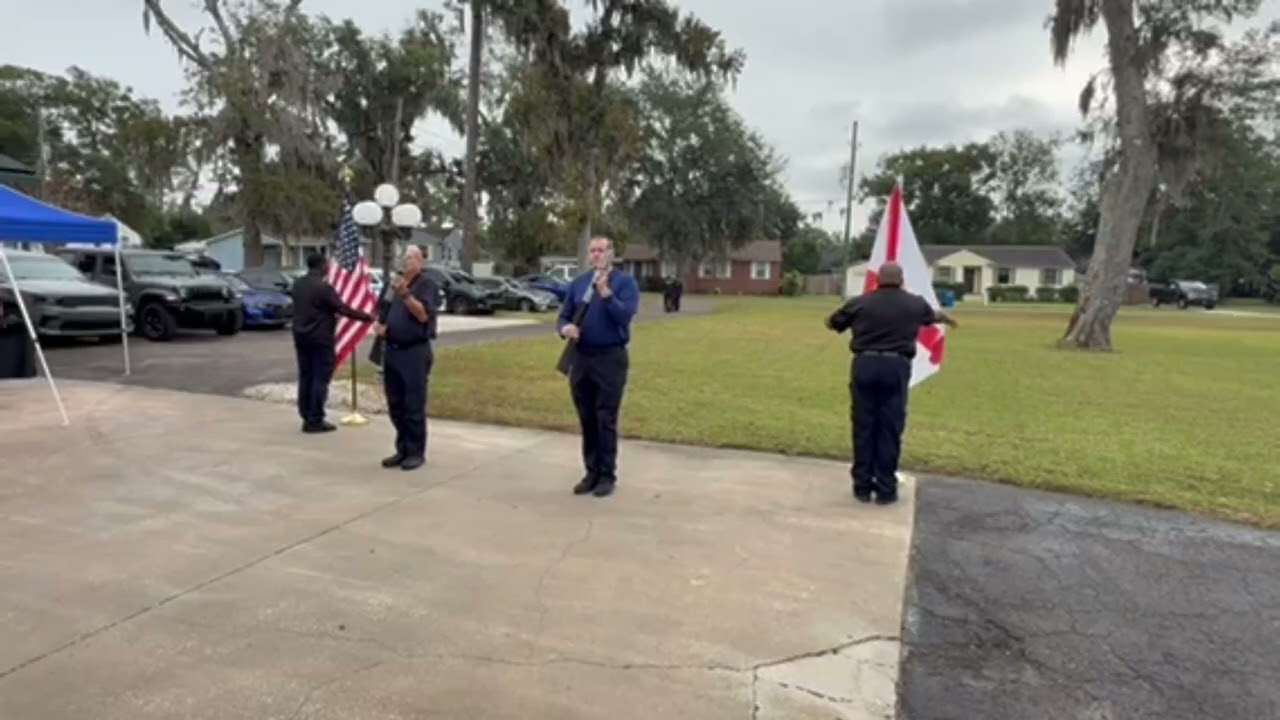 2025 DCPS Honor Guard Practice 