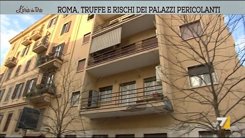 Roma, truffe e rischi dei palazzi pericolanti