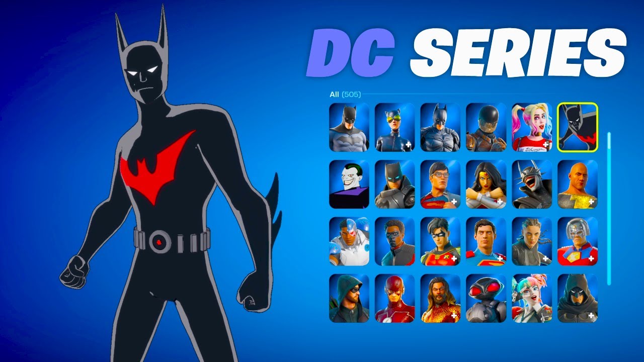 Evolution of DC Skins in Fortnite... (2017 - 2026)