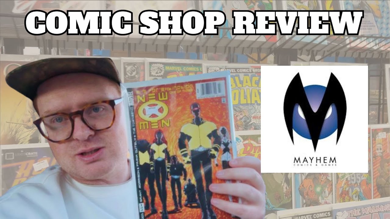 ONE OF THE BEST COMIC SHOPS I'VE EVER BEEN - MAYHEM COMICS AND GAMES REVIEW - DES MOINES, IA