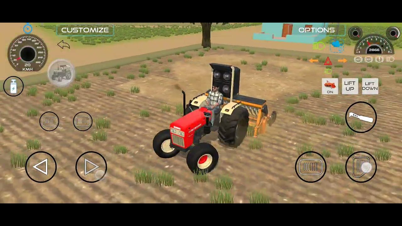 Tractor wali video @