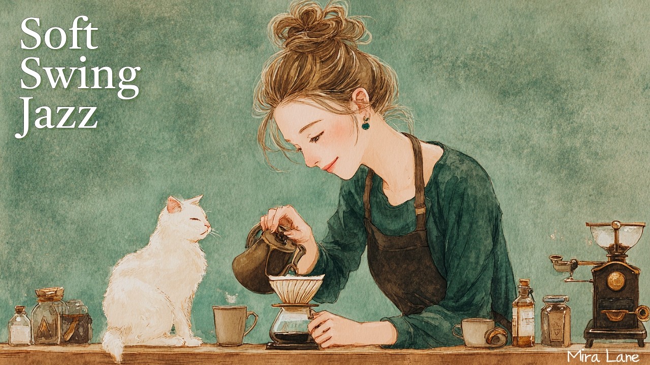 ☕Soft Swing Jazz | Relaxing Home Caf&eacute; Playlist