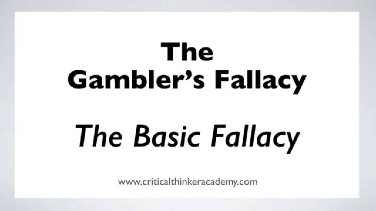 The Gambler's Fallacy: The Basic Fallacy (1/6)