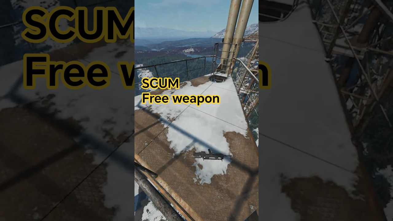 SCUM - Бесплатное оружие через 5 минут после появления