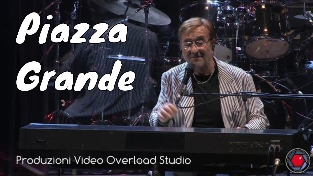 ✅ Lucio Dalla - Piazza Grande - Ultimo Concerto Live Bologna