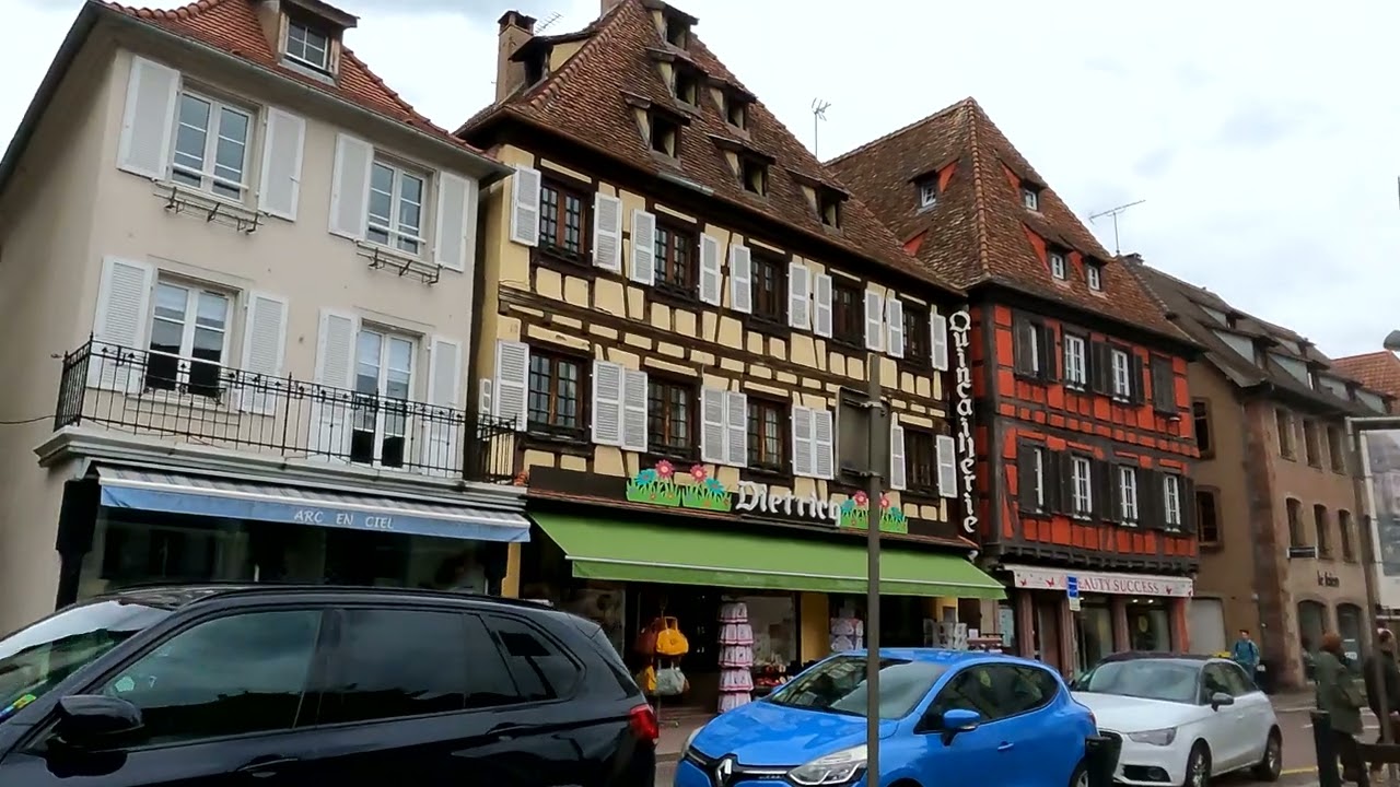 Estrasburgo/Obernai/Colmar  cidades da Alsácio França