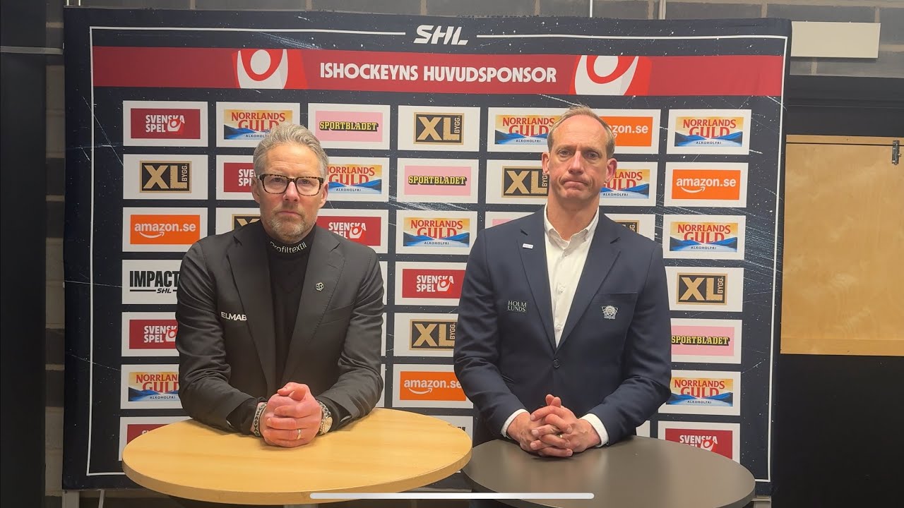 Presskonferens LHC-Leksand