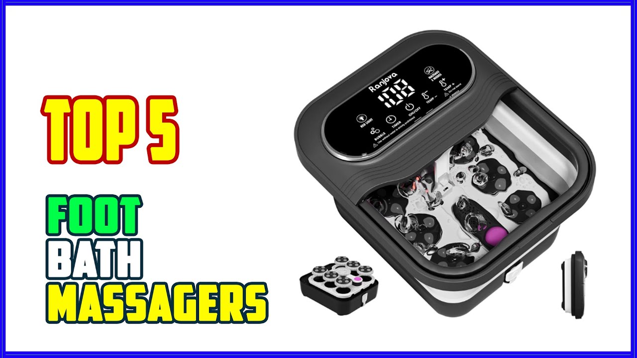 TOP 5 Best Foot Bath Massagers 2026