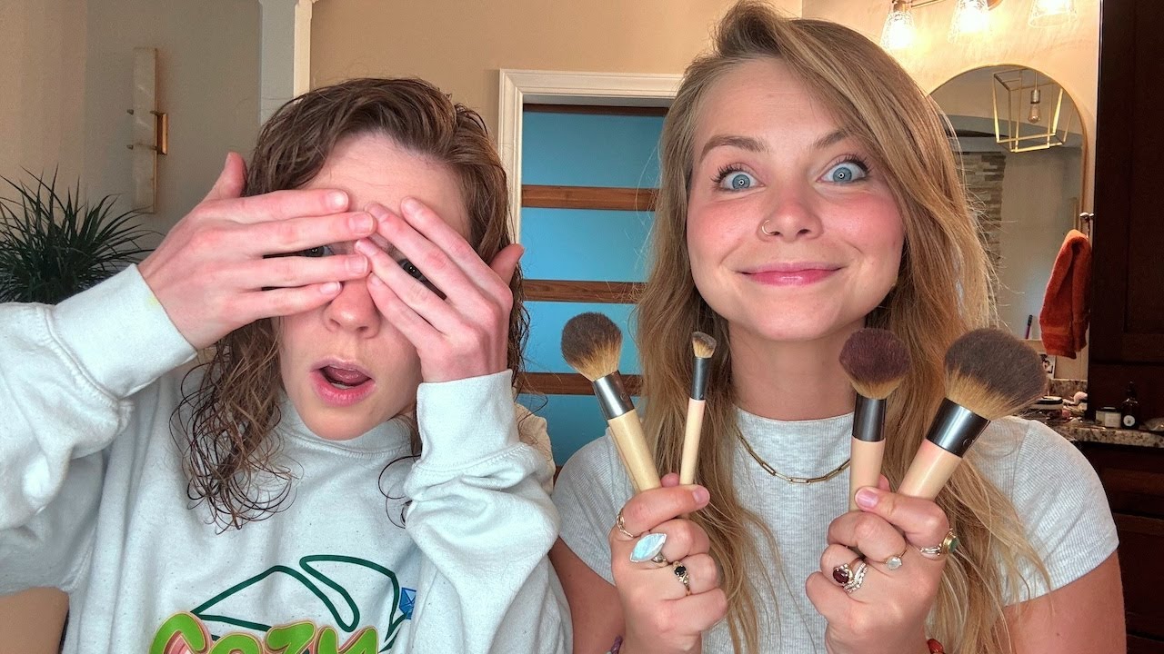 Q&A While Kendra Does Hailee's Makeup! - Hailee And Kendra