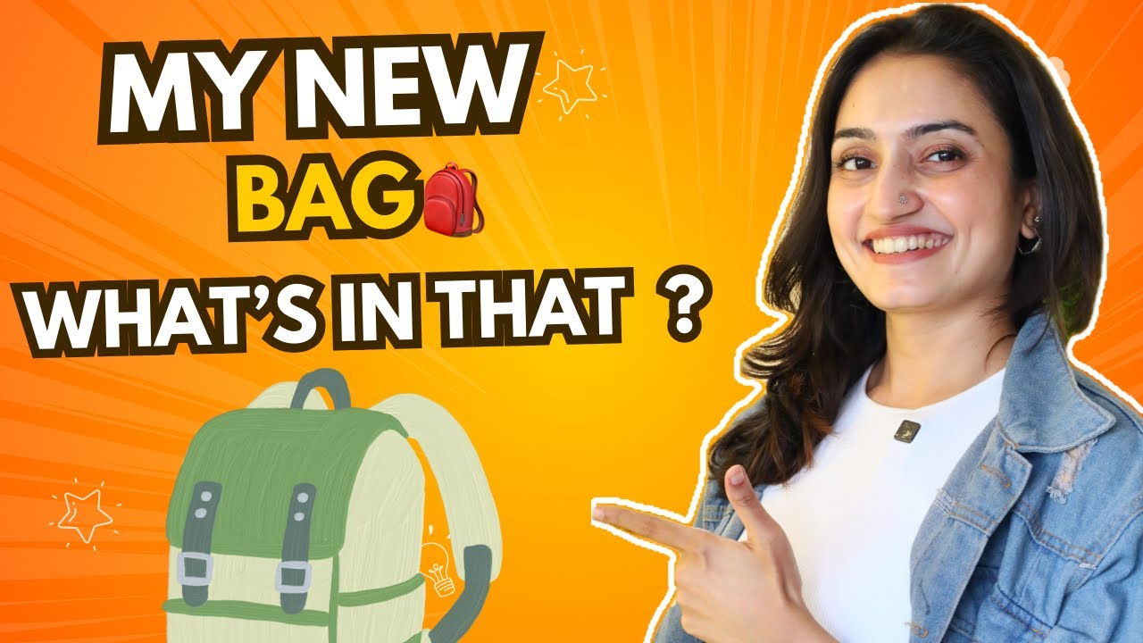 What’s in my new Bag 🎒| Shooting accessories | Carry bag | Newbagreview @VaisshnaviStudios