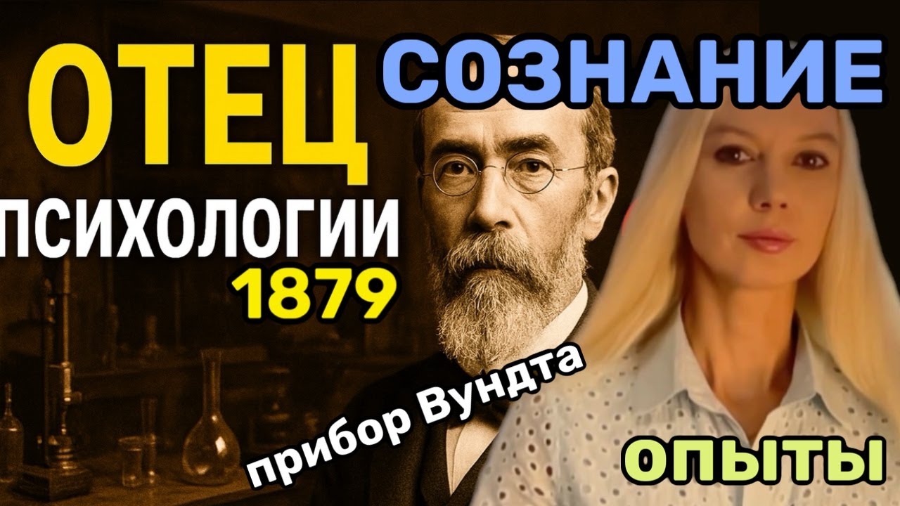 &Psi; ТАЙНЫ СОЗНАНИЯ 🧠 Как Вильгельм Вундт превратил психологию в науку? 🔍 | Психолог Анна Скляр