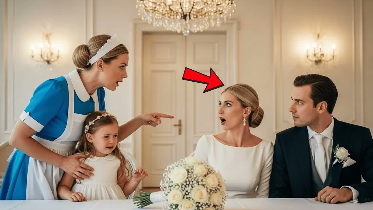 Nanny Enthüllte Den Betrug Der Braut — Minuten Vor Der Millionärs-Hochzeit Explodierte Alles, Bis…
