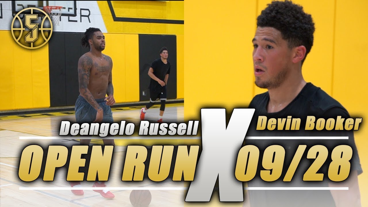 Devin Booker and D'Angelo Russell Dominate Open Run