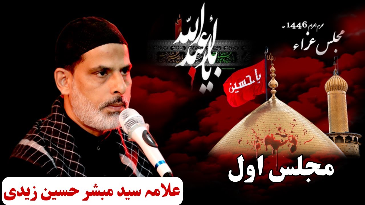 Allama Syed Mubashir Zaidi #Muharram2024 #Majlis #azadari #humaliwalay #aliwalay