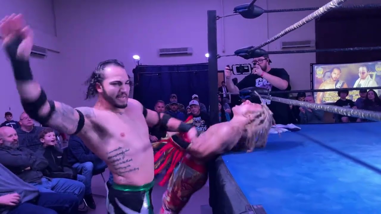 Jesse The Dragonheart vs Tony Donato - Crusade Pro vs The Gulf Coast Wrestling